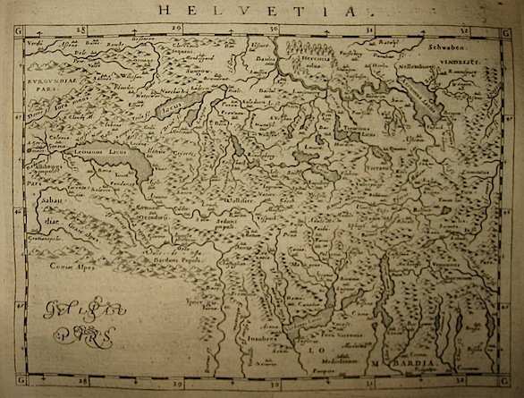 Magini Giovanni Antonio Helvetia 1620 Padova